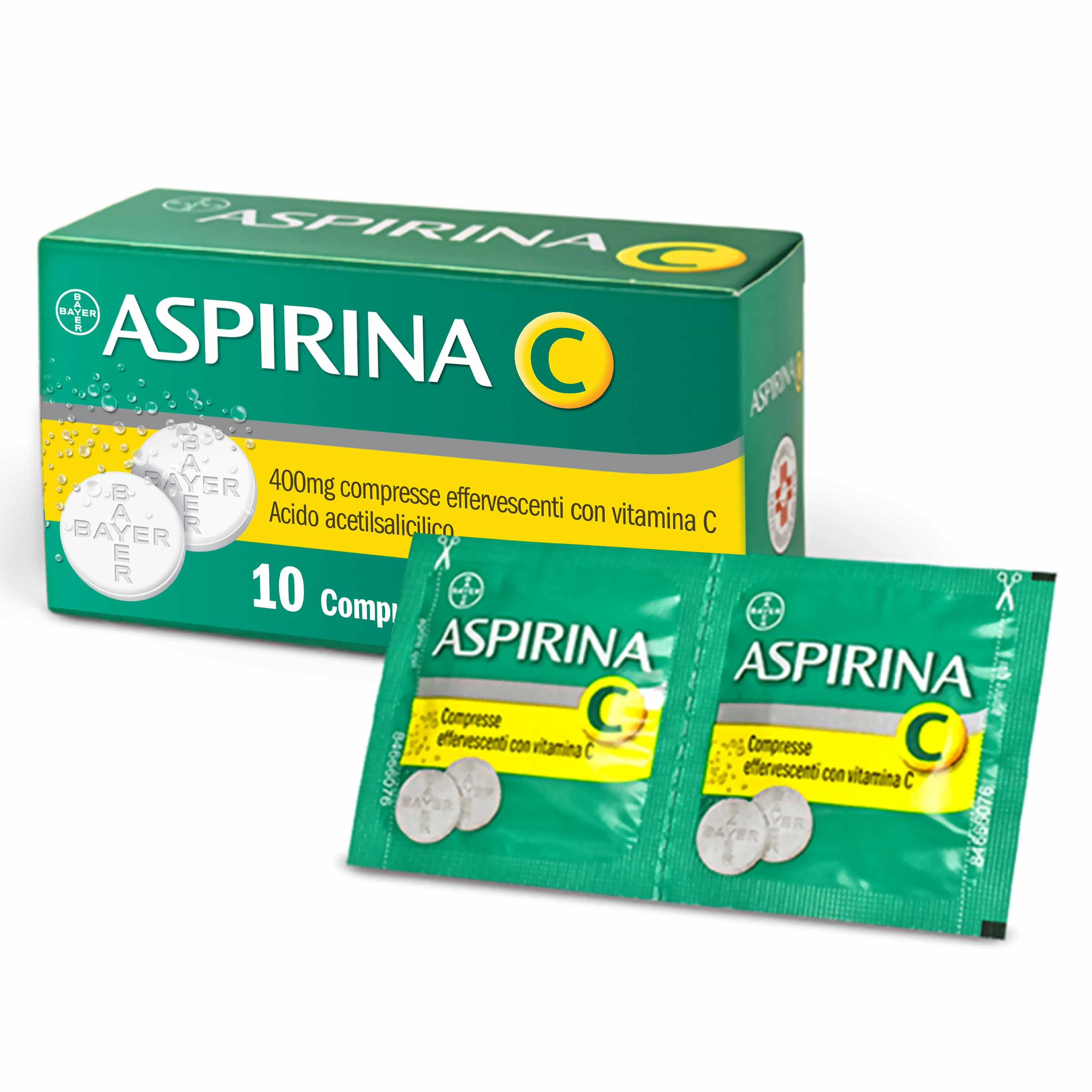 ASPIRINA C*10CPR EFF 400+240MG - doctorpill.it