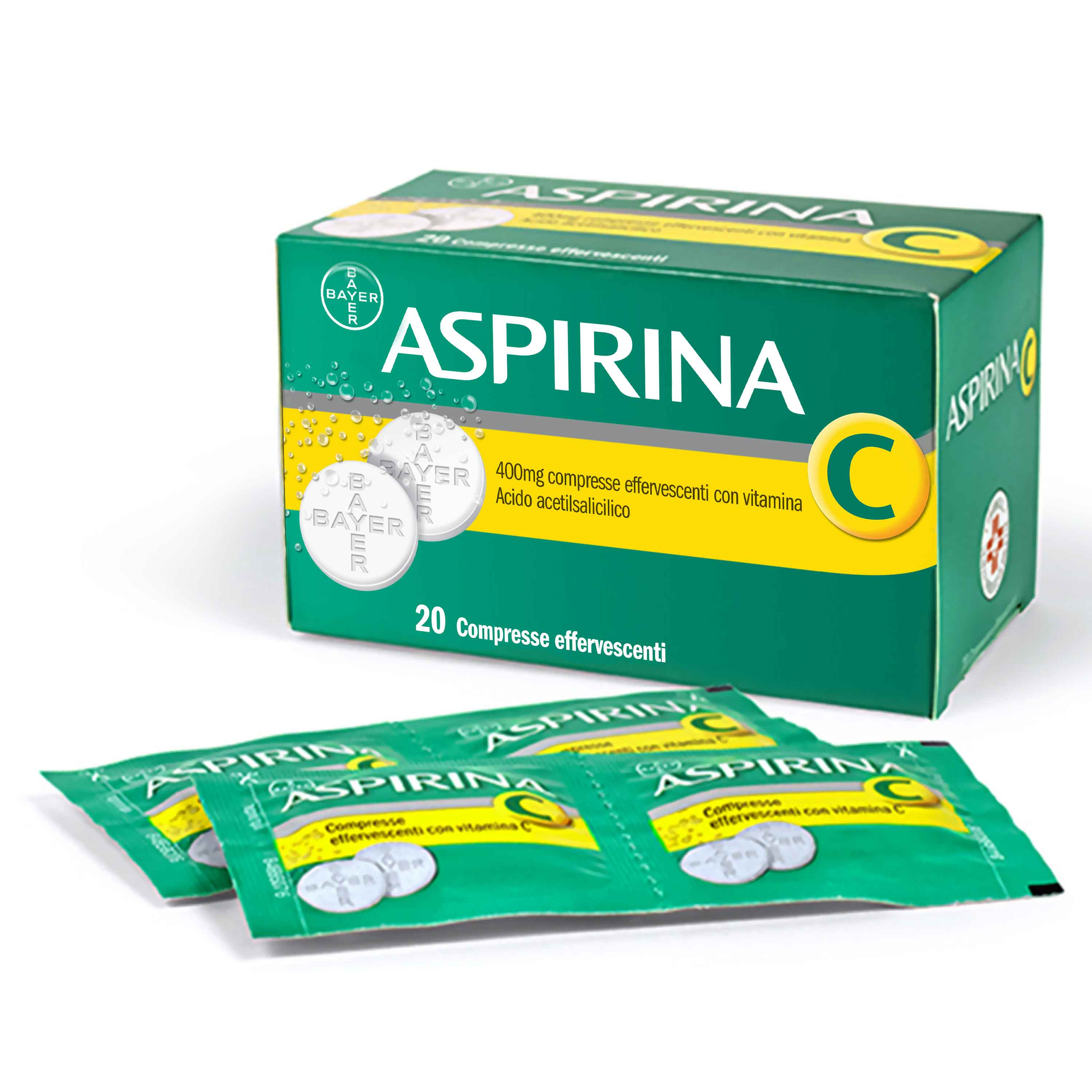ASPIRINA C*20CPR EFF 400+240MG - doctorpill.it