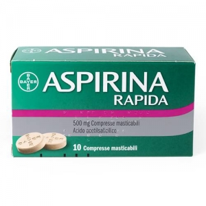 ASPIRINA RAPIDA*10CPRMAST500MG - doctorpill.it
