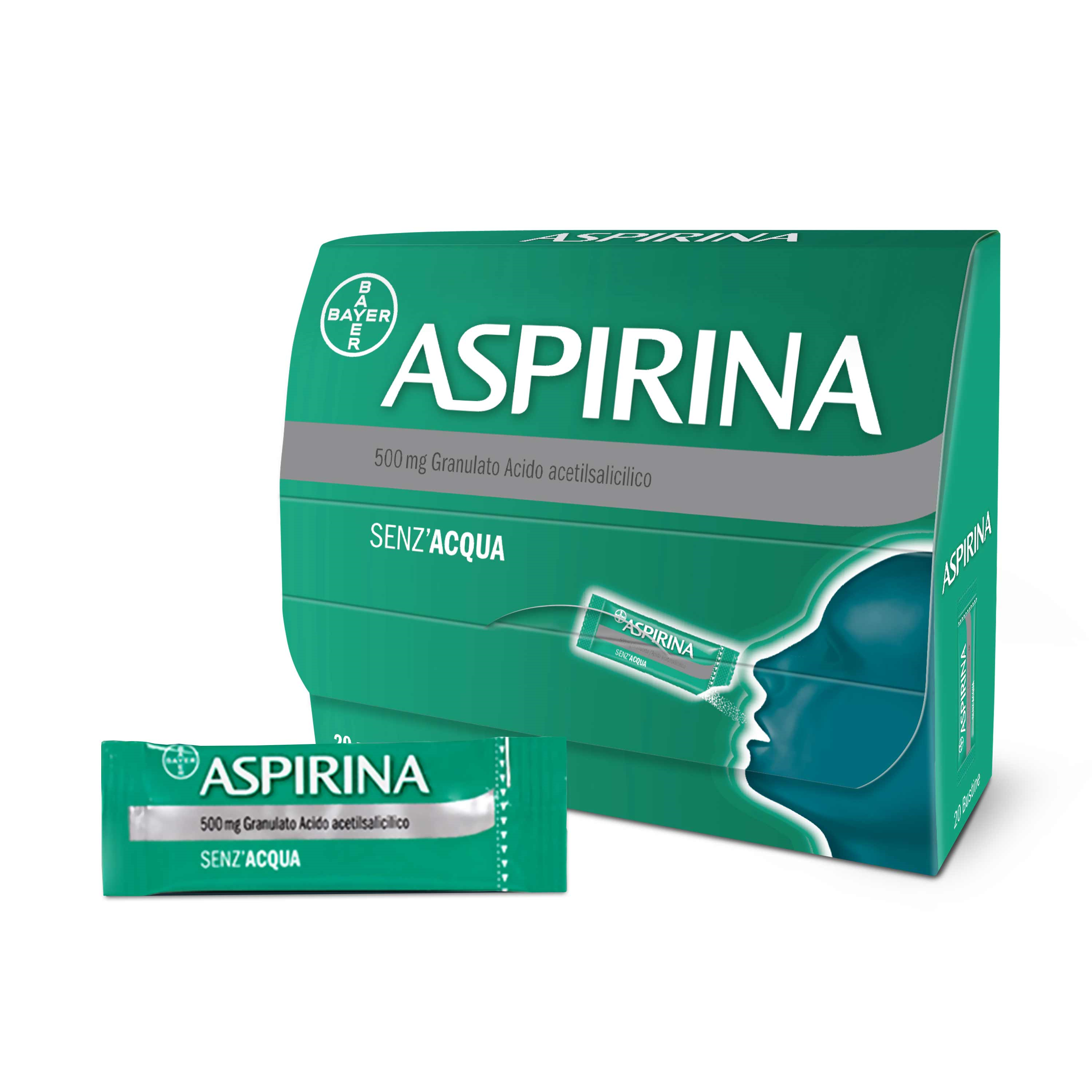 ASPIRINA*OS GRAT 20BUST 500MG - doctorpill.it