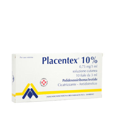 PLACENTEX*SOL CUT 10F 0,75MG - doctorpill.it