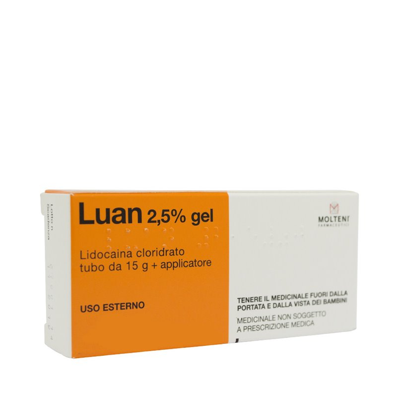 LUAN*GEL 15G 2,5%+APPLICATORE - doctorpill.it