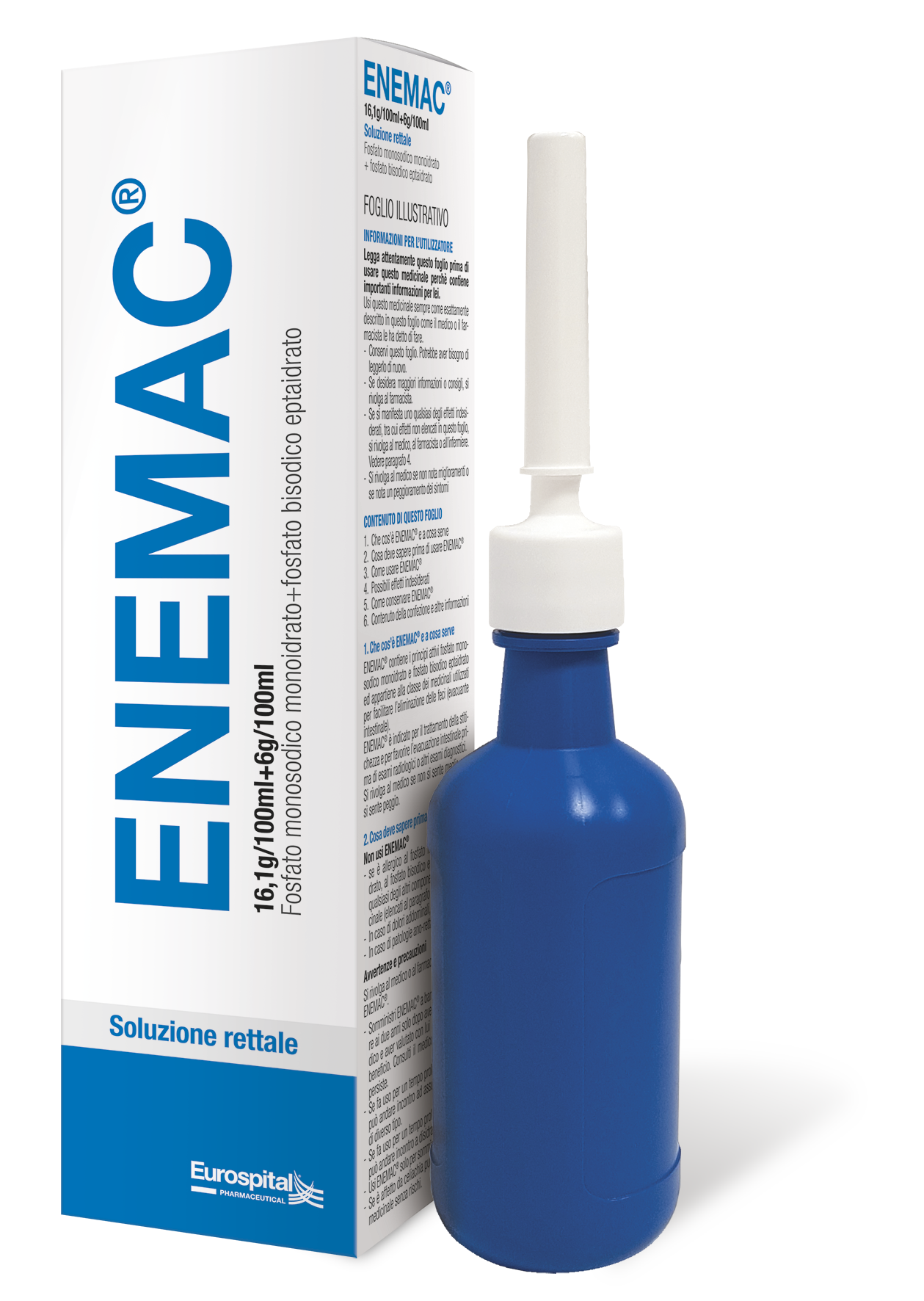 ENEMAC*FL 130ML 16,1+6/100ML - doctorpill.it