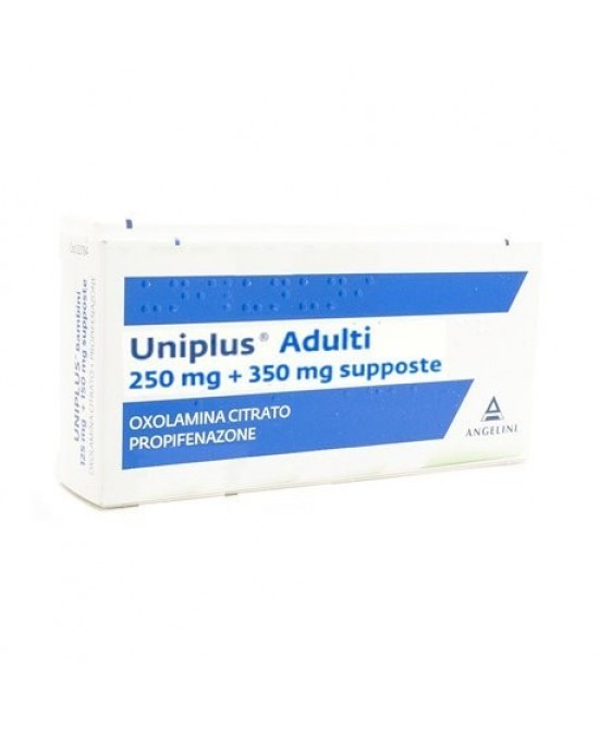 UNIPLUS*AD 10SUPP 250MG+350MG - doctorpill.it