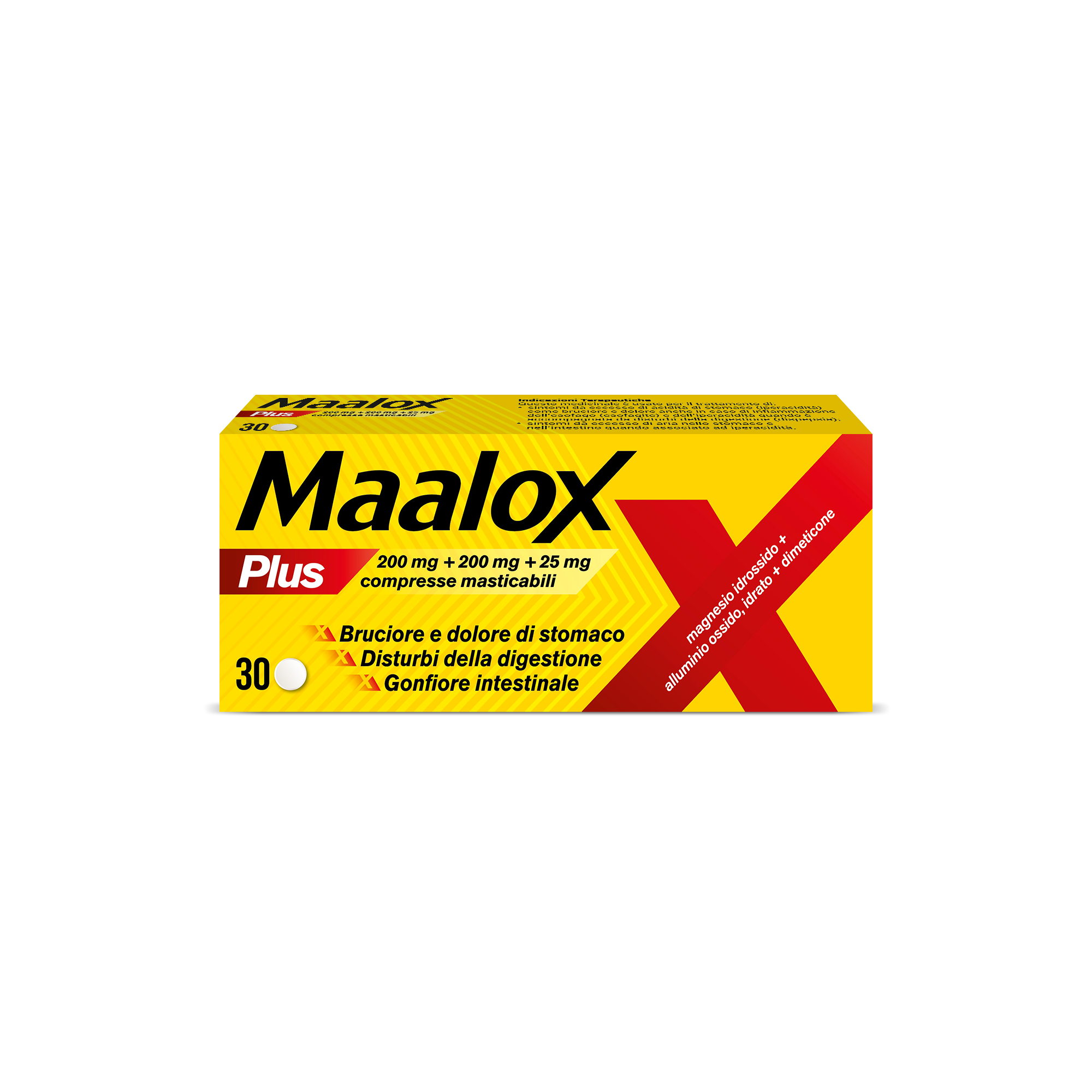 MAALOX PLUS*30CPR MAST - doctorpill.it
