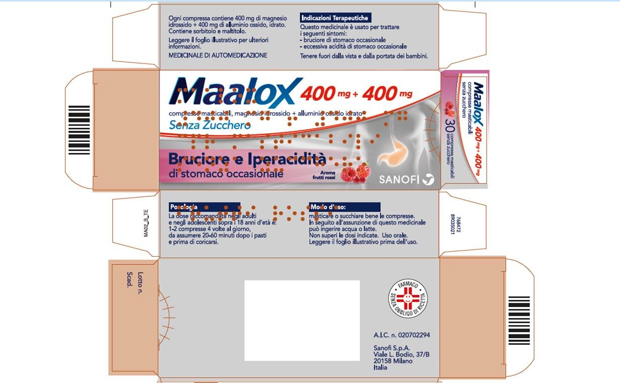 MAALOX*S/Z 30CPR MAST400+400MG - doctorpill.it