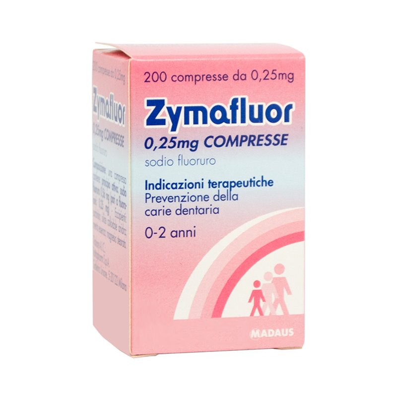 ZYMAFLUOR*200CPR 0,25MG - doctorpill.it