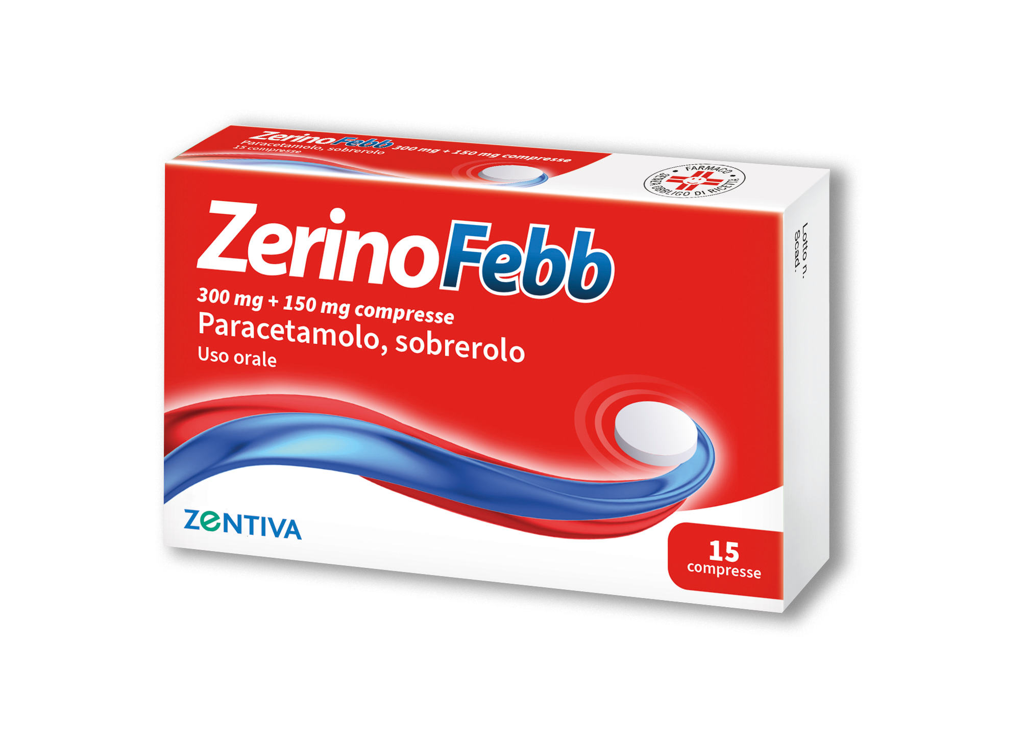 ZERINOFEBB*AD 15CPR 300+150MG - doctorpill.it