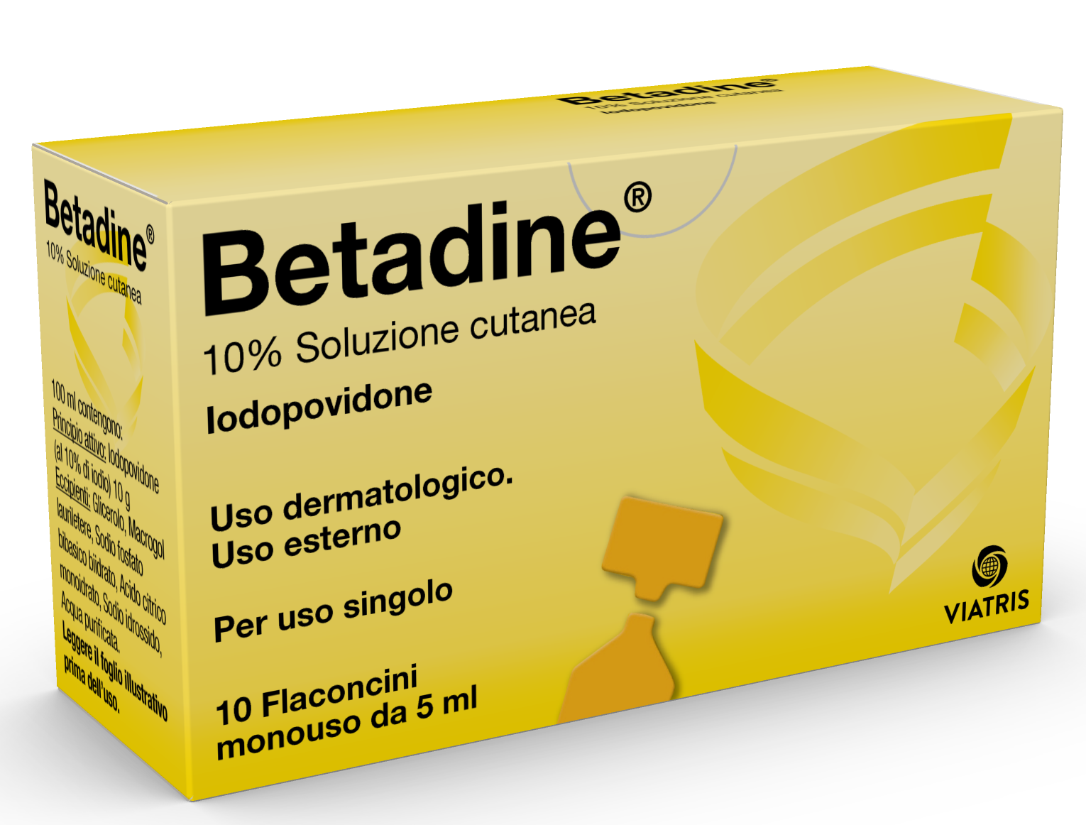 BETADINE*SOL CUT 10FL 5ML 10% - doctorpill.it