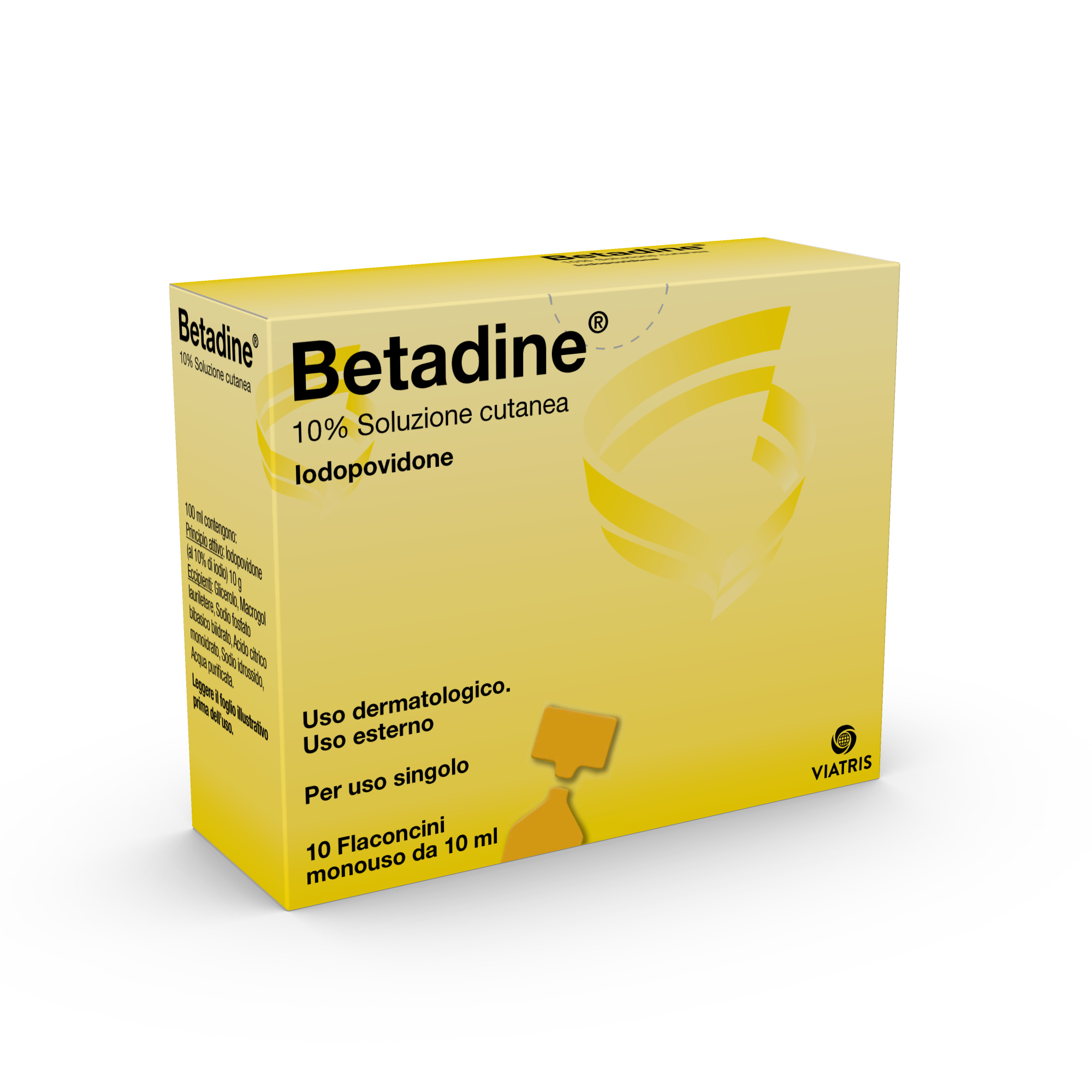 BETADINE*SOL CUT 10FL 10ML 10% - doctorpill.it