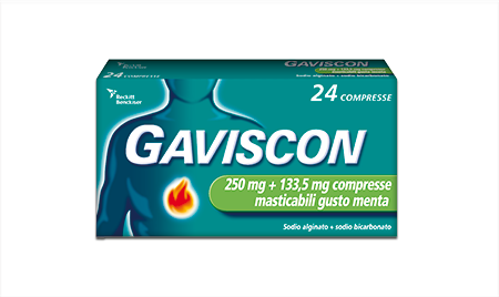 GAVISCON*24CPR MENT250+133,5MG - doctorpill.it