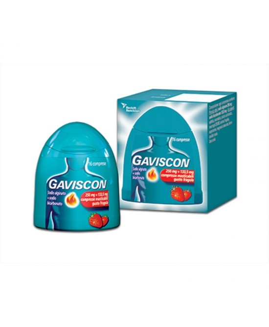 GAVISCON*16CPR FRAG250+133,5MG - doctorpill.it