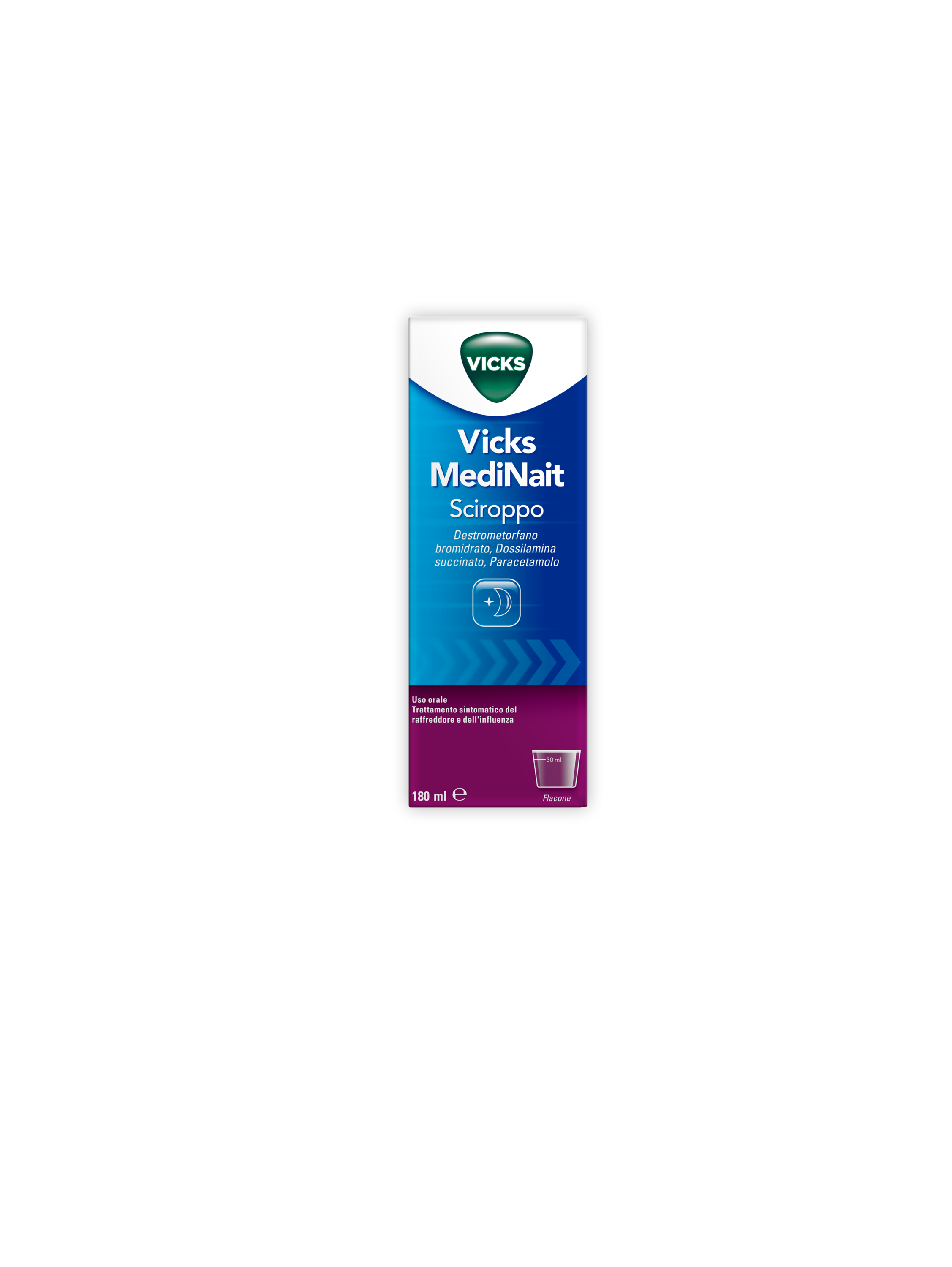 VICKS MEDINAIT*SCIR 180ML - doctorpill.it