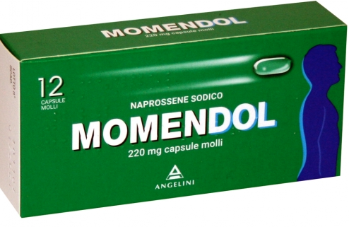 MOMENDOL*12CPS MOLLI 220MG - doctorpill.it