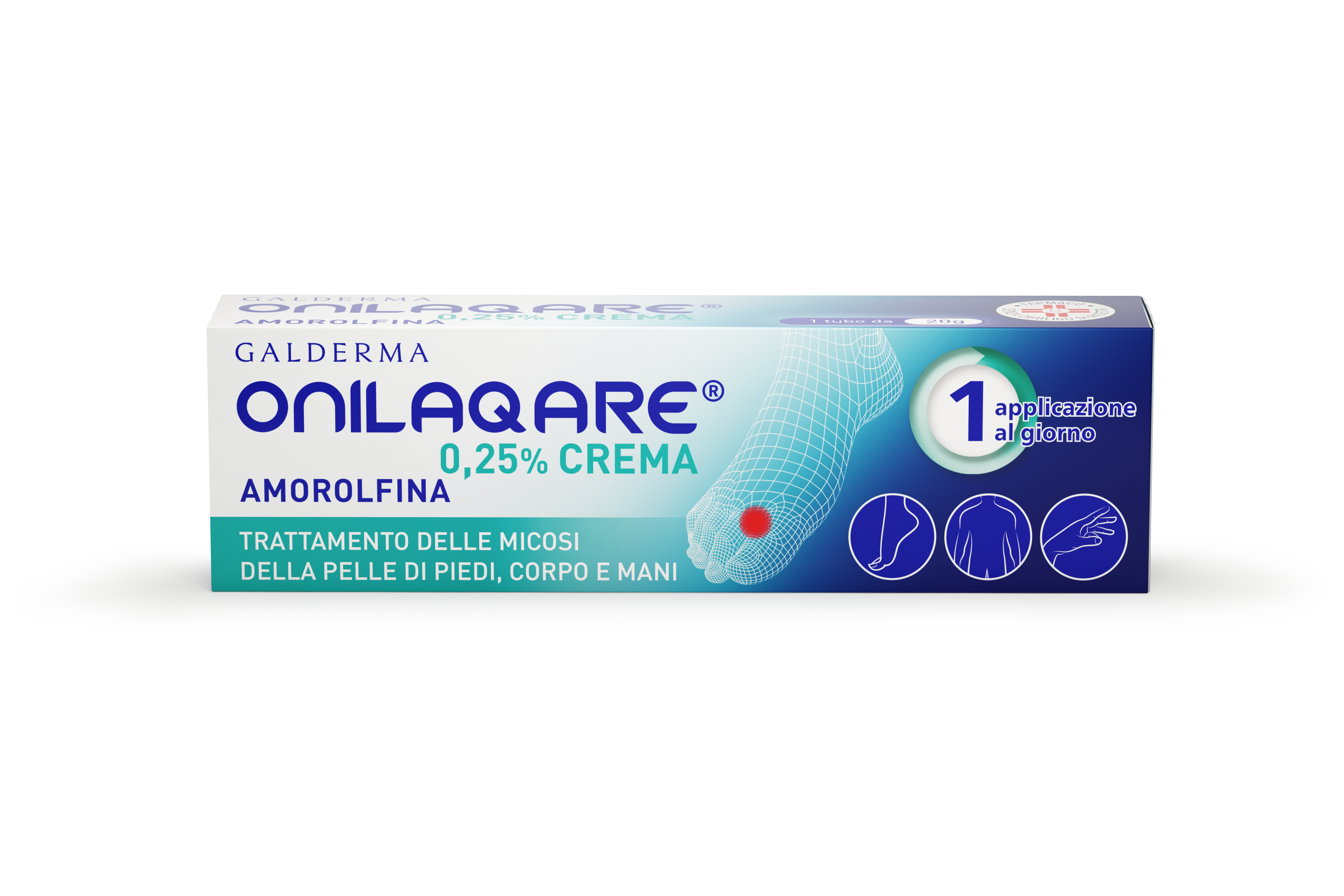 ONILAQARE*DERM CREMA 20G 0,25% - doctorpill.it