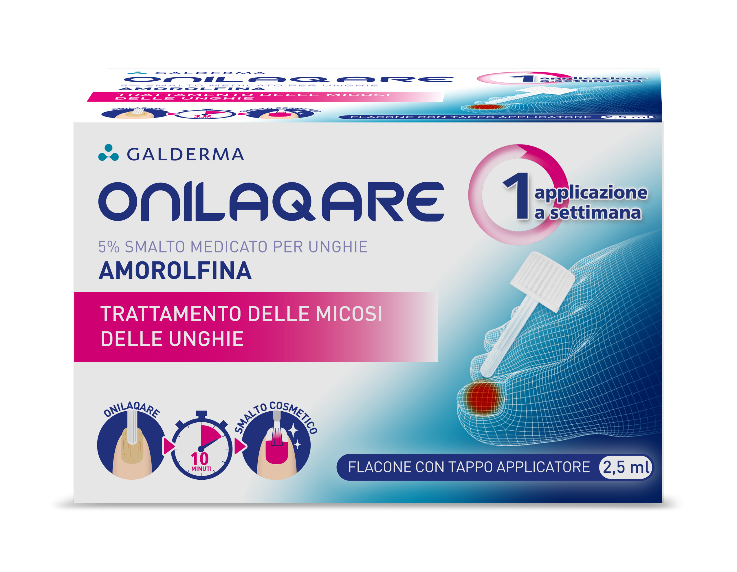 ONILAQARE*SMALTO UNGHIE 2,5ML - doctorpill.it
