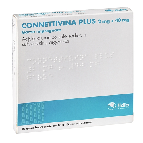 CONNETTIVINA PLUS*10GARZE10x10 - doctorpill.it