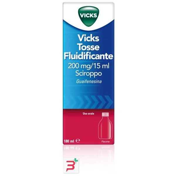 VICKS TOSSE FLUIDIF*FL 180ML - doctorpill.it