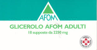 GLICEROLO AFOM*AD 18SUPP2250MG - doctorpill.it