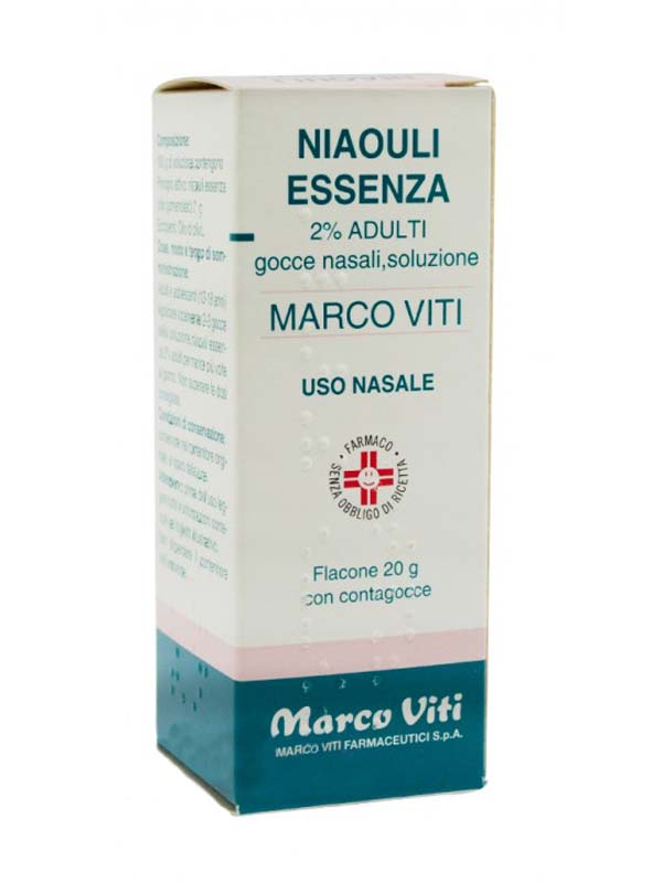 NIAOULI ESSENZA MV*2% GTT 20G - doctorpill.it