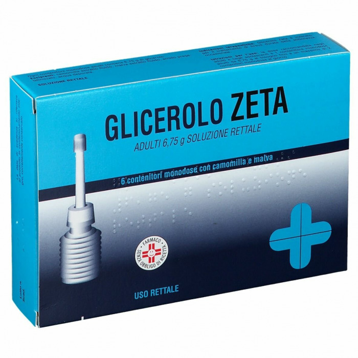 GLICEROLO ZETA*6CONT 6,75G CAM - doctorpill.it