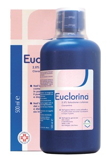 EUCLORINA 2,5%*1FL 500ML - doctorpill.it