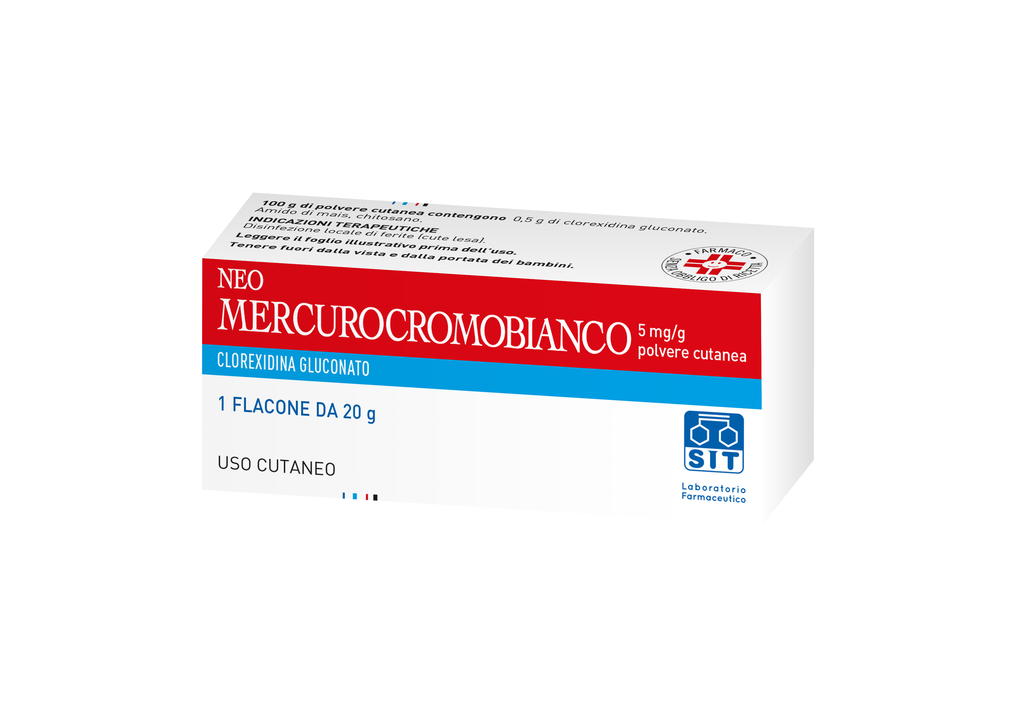 NEOMERCUROCROMO BIANCO*POLV20G - doctorpill.it