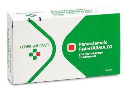 PARACETAMOLO F*20CPR 500MG - doctorpill.it