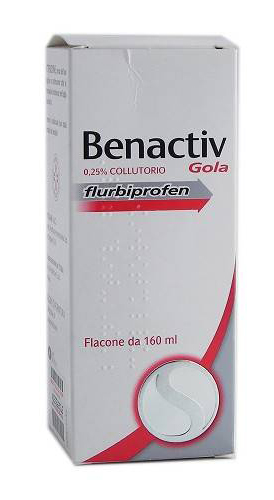 BENACTIV GOLA*COLLUT 160ML 2,5 - doctorpill.it