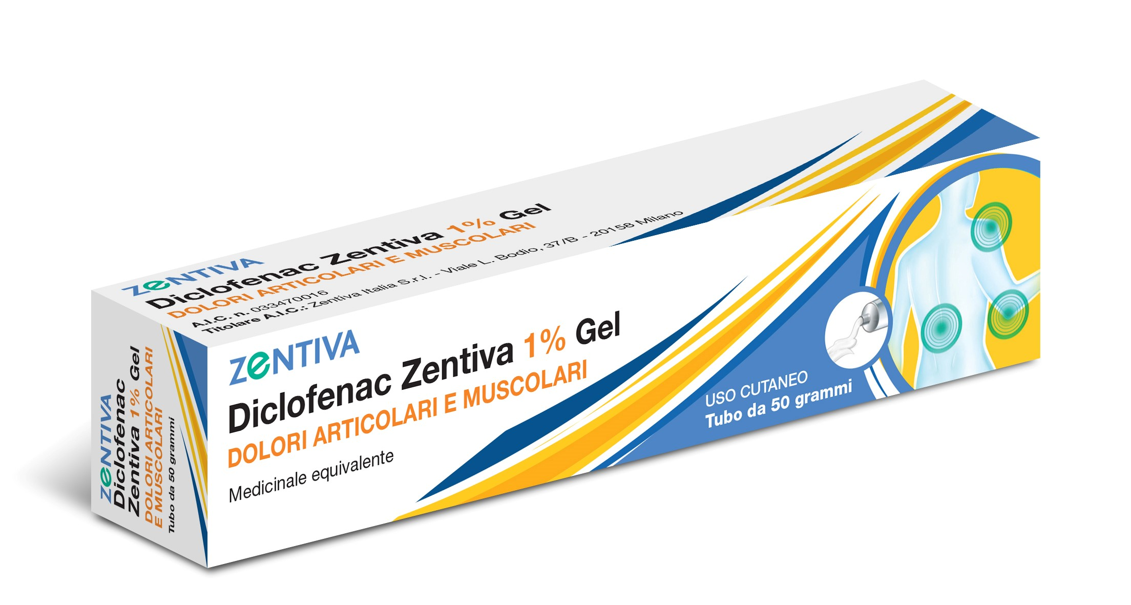 DICLOFENAC ZENTIVA*GEL 50G 1% - doctorpill.it