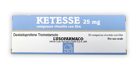 KETESSE*20CPR RIV 25MG - doctorpill.it