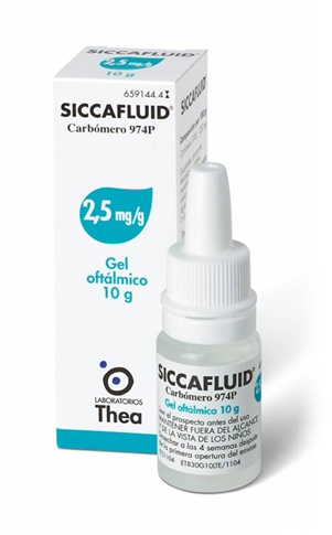 SICCAFLUID*GEL OFT 10G 2,5MG/G - doctorpill.it