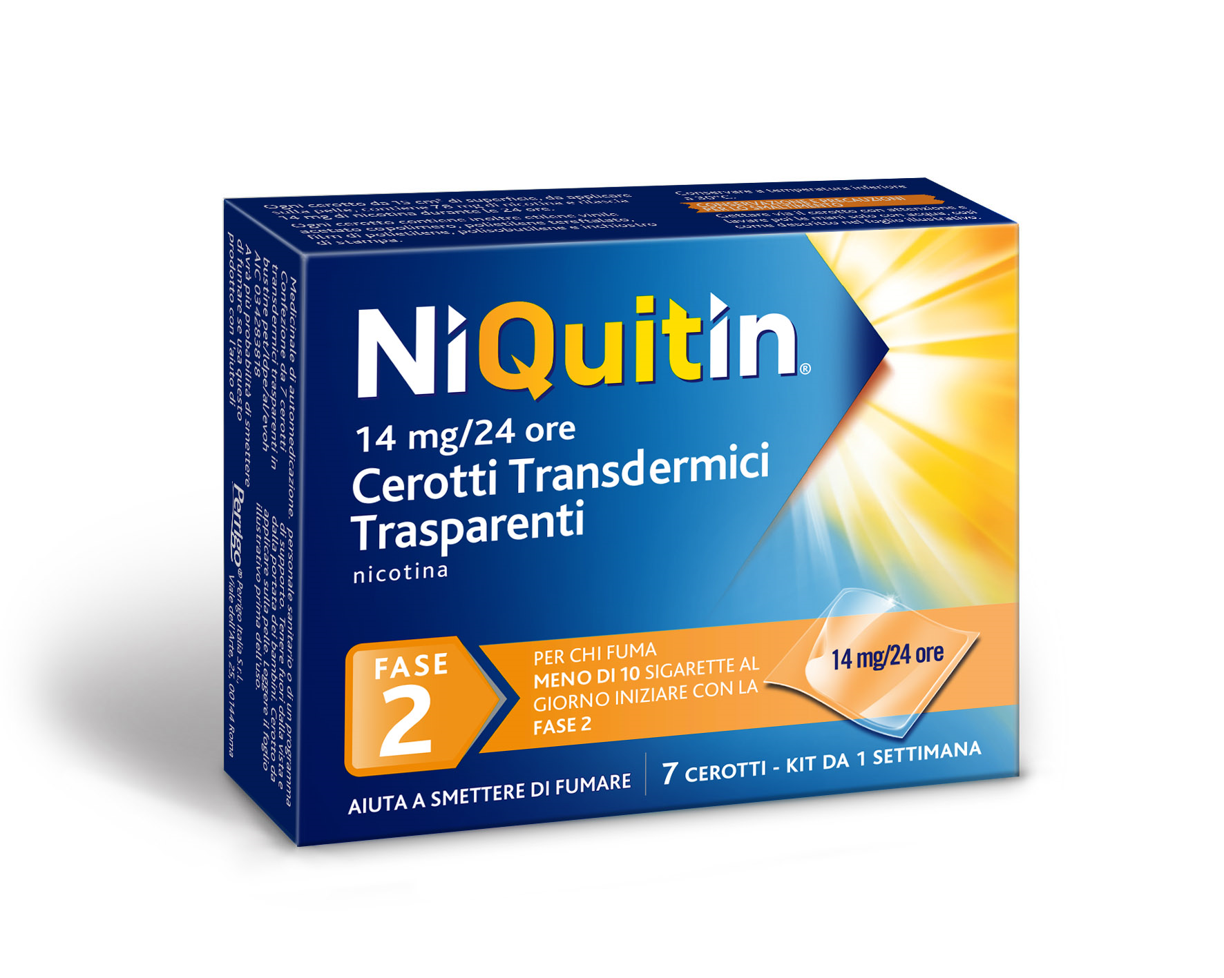 NIQUITIN*7CER TRANSD 14MG/24H - doctorpill.it