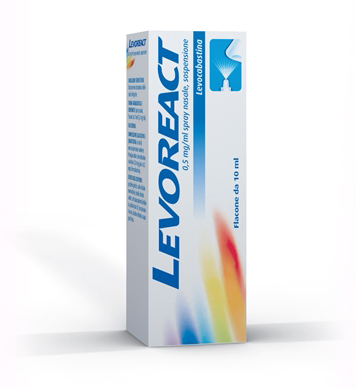 LEVOREACT*SPRAY NAS 10ML 0,5MG - doctorpill.it