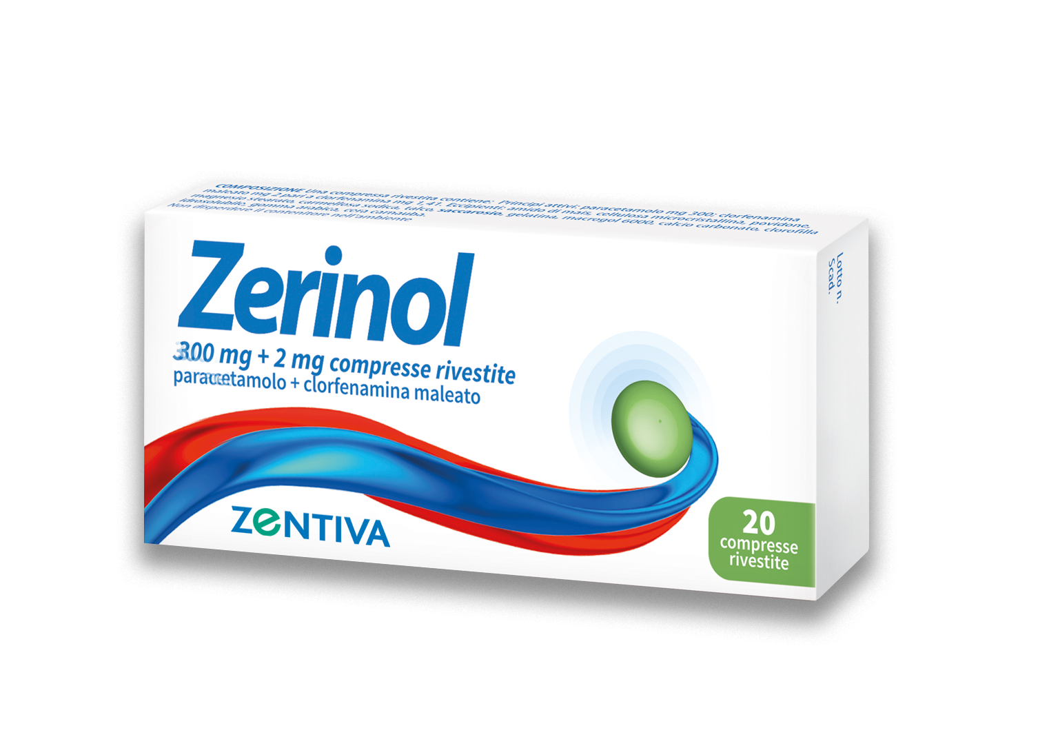 ZERINOL*20CPR RIV 300MG+2MG - doctorpill.it