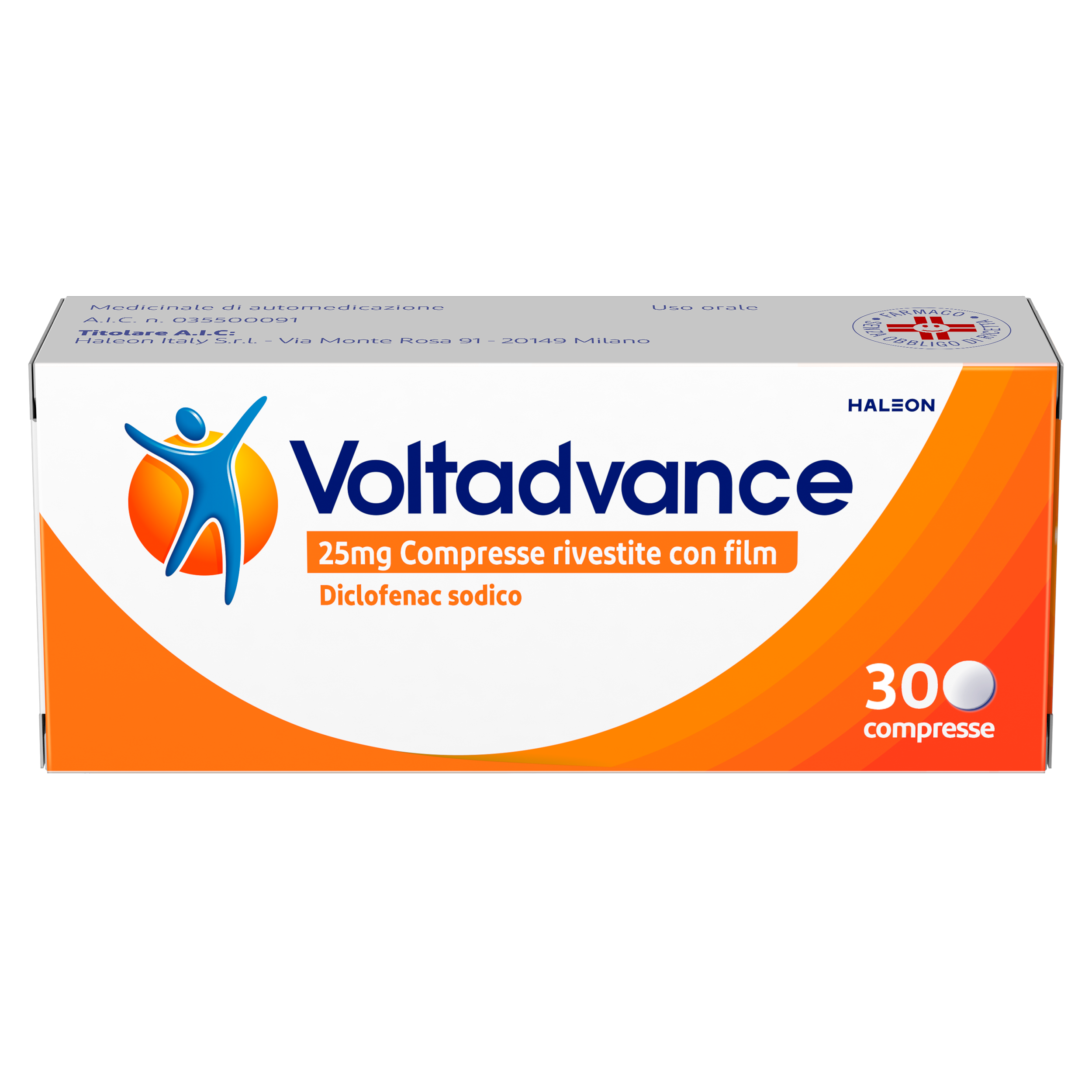 VOLTADVANCE*30CPR RIV 25MG - doctorpill.it