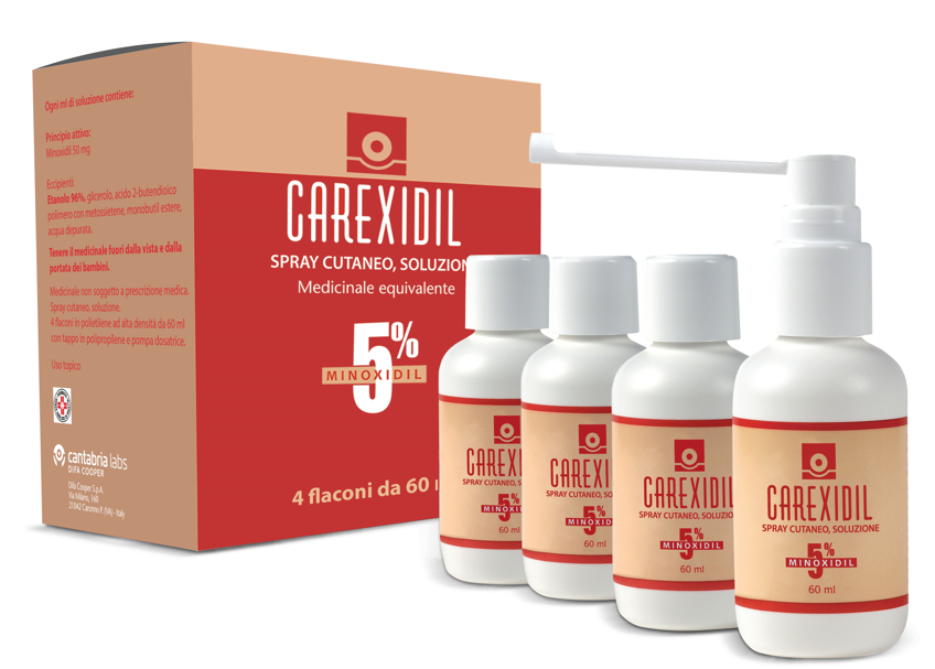 CAREXIDIL*4FL SOLUZ CUT 60ML5% - doctorpill.it