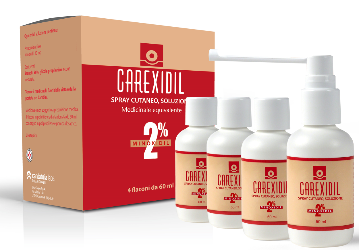 CAREXIDIL*4FL SOLUZ CUT 60ML2% - doctorpill.it