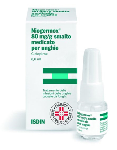 NIOGERMOX*SMALTO UNGHIE 6,6ML - doctorpill.it