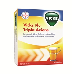 VICKS FLU TRIPLA A*OS 10BUST - doctorpill.it