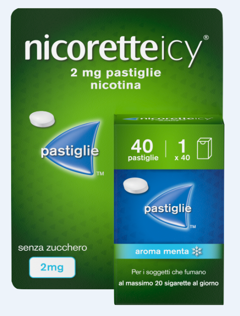 NICORETTEICY*40PAST 2MG - doctorpill.it