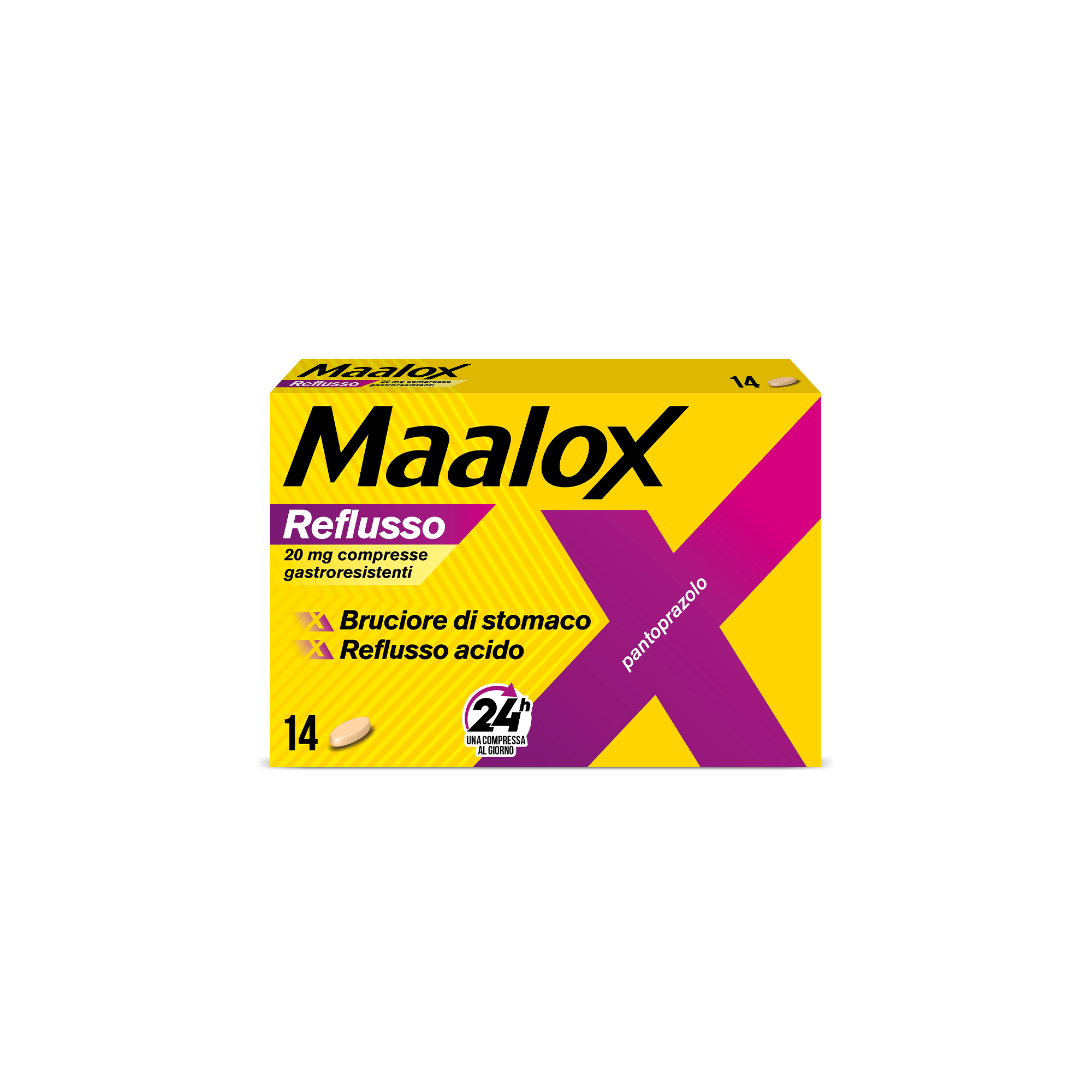 MAALOX REFLUSSO*14CPR 20MG - doctorpill.it