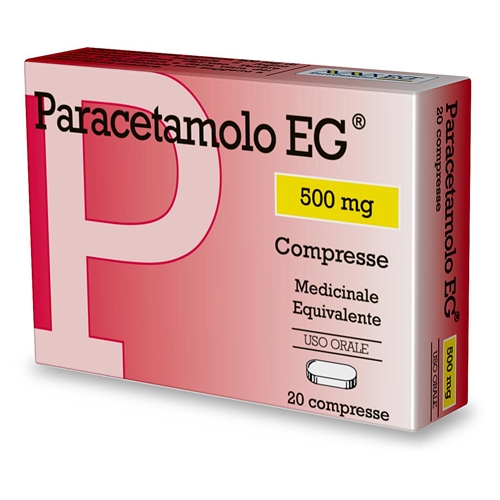 PARACETAMOLO EG*20CPR 500MG - doctorpill.it