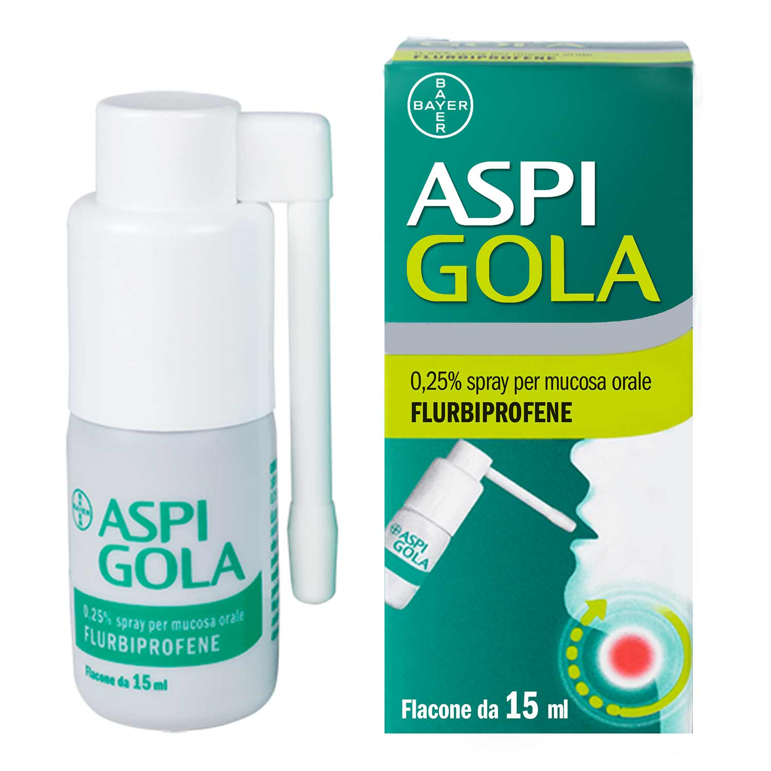 ASPI GOLA*OS SPRAY 15ML 0,25% - doctorpill.it