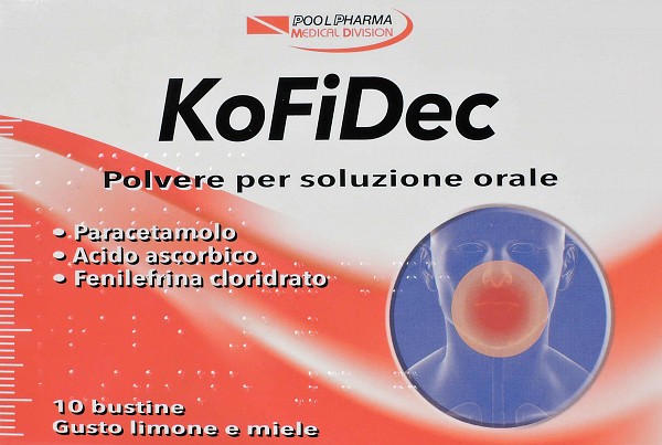 KOFIDEC INFLUENZA RAFF*10BS 4G - doctorpill.it