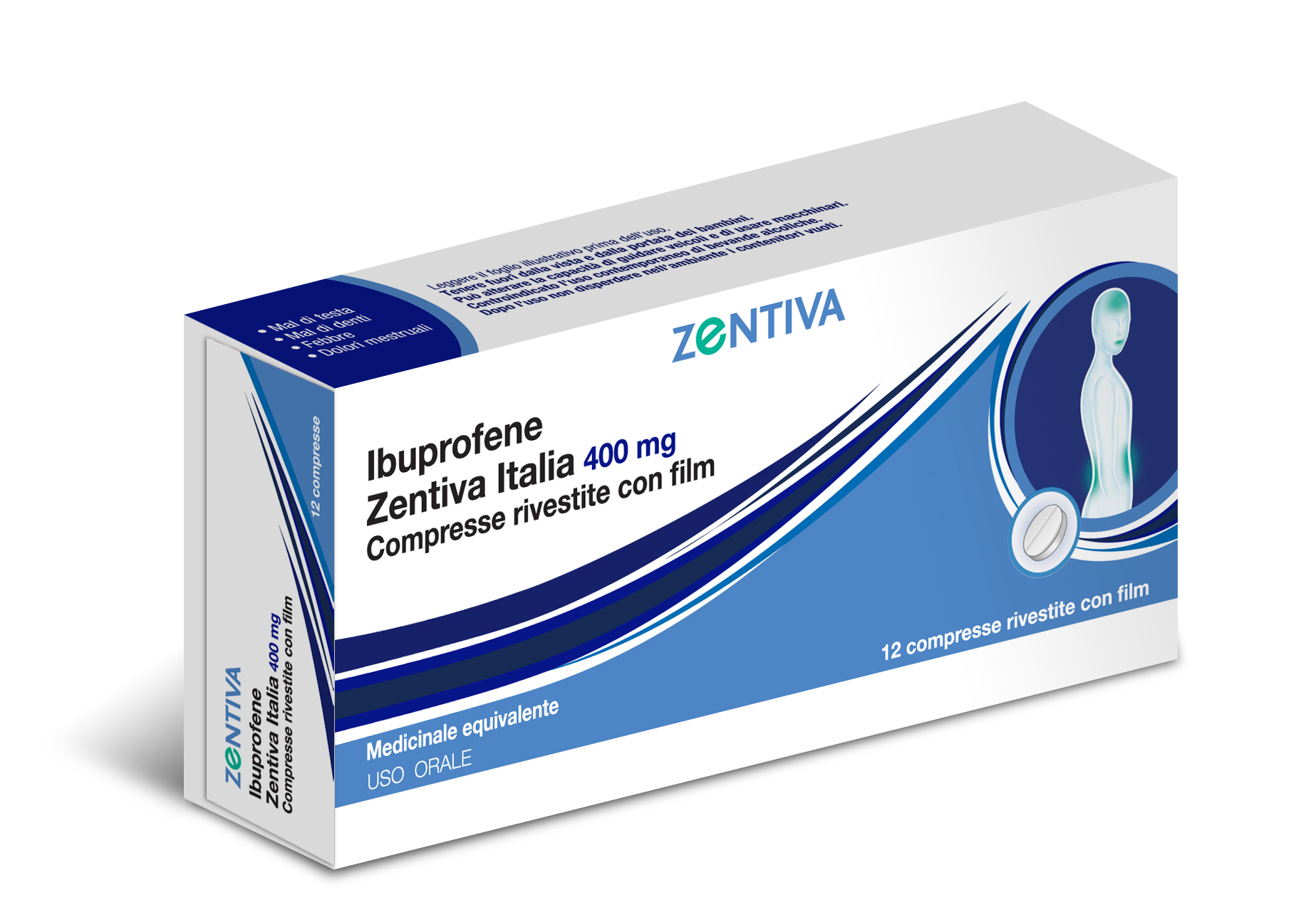 IBUPROFENE ZEN*12CPR 400MG - doctorpill.it
