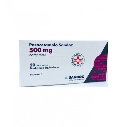 PARACETAMOLO SAND*20CPR 500MG - doctorpill.it