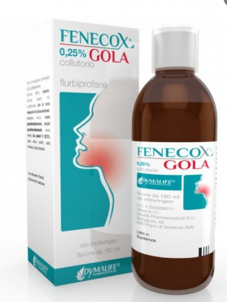 FENECOX GOLA*COLLUT 160ML0,25% - doctorpill.it