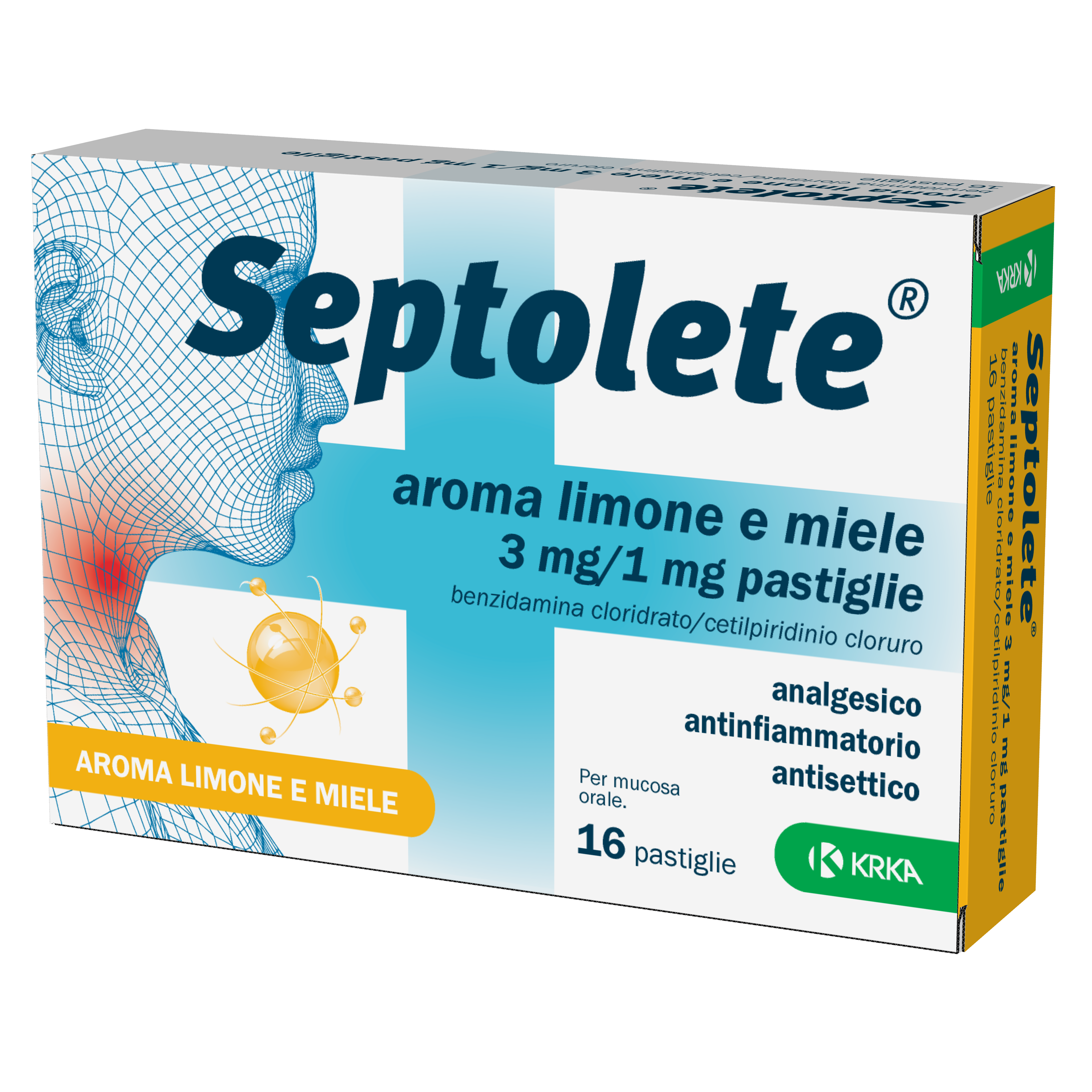 SEPTOLETE*16PAST 3+1MG LIM MIE - doctorpill.it