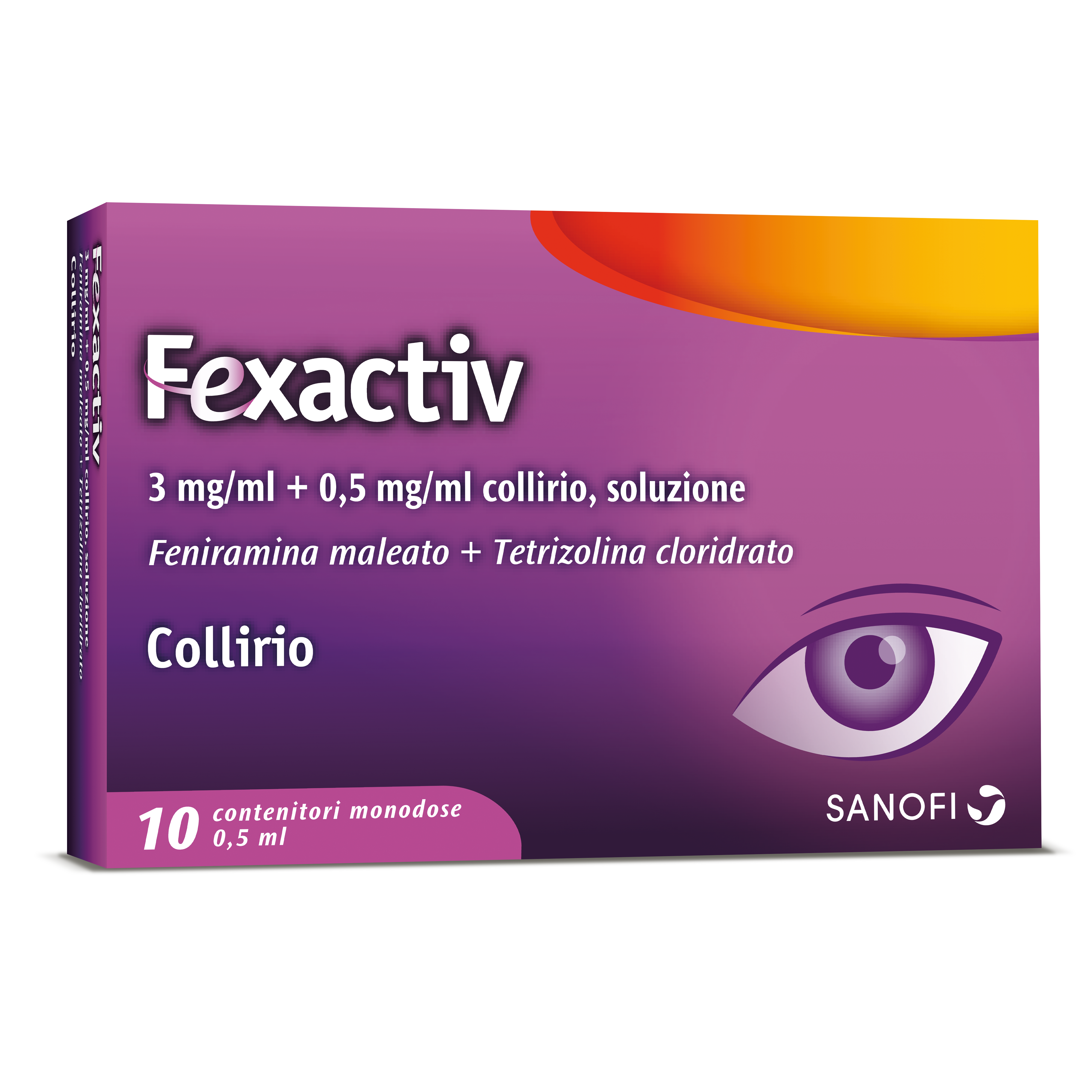 FEXACTIV*COLLIRIO 10FL 0,5ML - doctorpill.it
